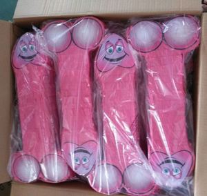 ของตกแต่งงานปาร์ตี้สละโสด สีชมพูสดใส ของเล่นพินาต้ารูปอวัยวะเพศชายสำหรับผู้ใหญ่ - Product Image 3