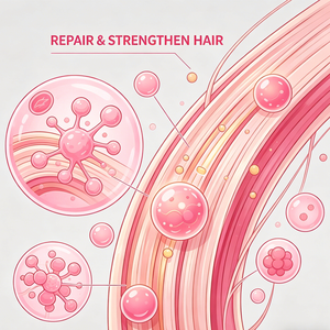 Shampoo e Balsamo <span class=keywords><strong>alla</strong></span> <span class=keywords><strong>Cheratina</strong></span> con Amminoacidi Senza Solfati, Formula Vegana e Biologica Antiforfora <span class=keywords><strong>per</strong></span> <span class=keywords><strong>Capelli</strong></span> Lisci e Senza Crespo - Product Image 5