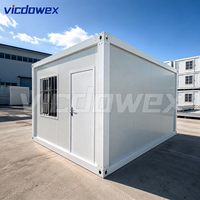 Vicdowex - Casa Contenedor Desmontable de Montaje Rápido, Edificio Modular para Oficina, Vivienda Temporal o Almacén