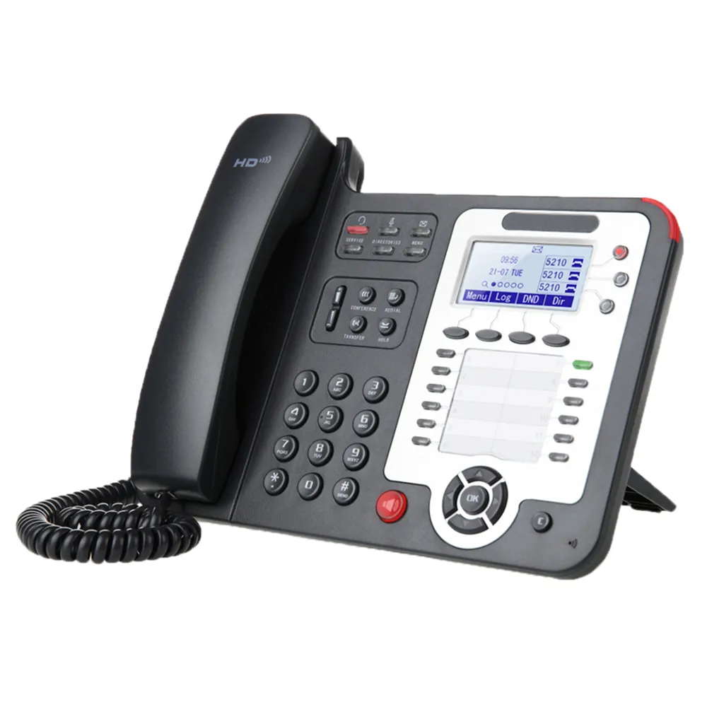 ราคาถูกโทรศัพท์ VOIP WIFI โทรฟรี3 Sip สาย5.8กิกะเฮิร์ตซ์ WIFI สมาร์ทโทรศัพท์ IP
