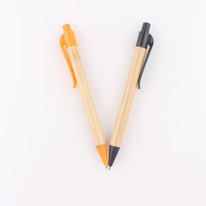 विज्ञापन प्रोमो पारिस्थितिक सबसे सस्ता लकड़ी Ballpoint बांस कलम कस्टम लोगो के साथ पर्यावरण के अनुकूल रीसाइक्लिंग छात्र स्थिर - Product Image 5