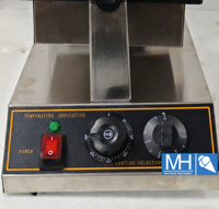 220V Ufo Burger Gaufrier Machine 160Mm Personnaliser Logo Ufo Rectangulaire Burger Maker Machine