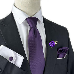 Hommes <span class=keywords><strong>Costume</strong></span> Formel Cérémonie De Mariage Cravates <span class=keywords><strong>Pas</strong></span> <span class=keywords><strong>Cher</strong></span> Cravates Noeud Papillon Mouchoir Épinglette Boutons De Manchette Setavat Ce - Product Image 5