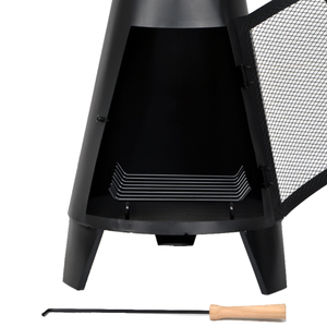 SEJR Outdoor <strong>Garden</strong> Vertical Charcoal Grill With <strong>Chimney</strong> 38x122cm - Product Image 3