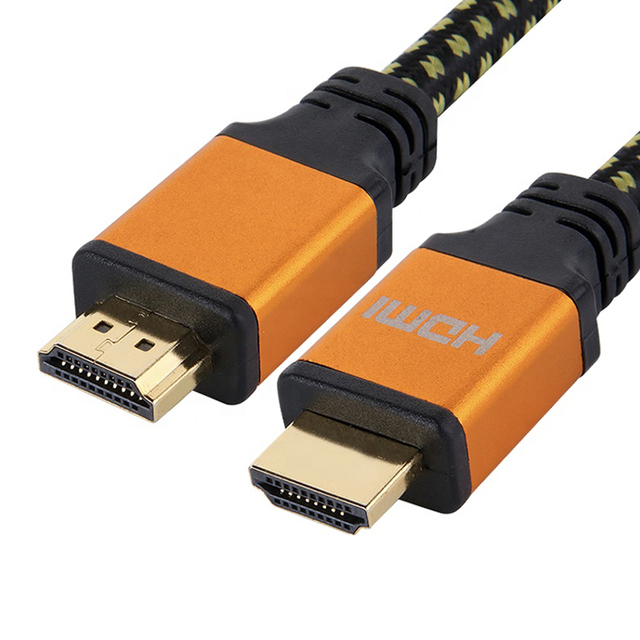 Zowie 4K for Cable Making Machine Male to Male Gold Plated Connectors High Speed 18G HDCP 2.2 3D Support Black PVC Jacket