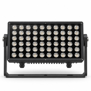 Luz LED para Exteriores, 600W, 60x10W, RGBW 4 en 1, IP65, Arquitectónica, DMX512 - Product Image 1