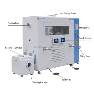 Fuda hoàn toàn tự động nhồi Máy 2 vòi phun 4 cân rầy 7 "HD màn hình cảm ứng 0.5-80 gam phạm vi siêu âm niêm phong 600 + - Product Image 4