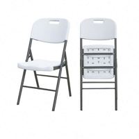 Chaise de salle à manger en plastique bon marché TP, chaises pliantes portables pour événements extérieurs, fêtes, mariages – Chaises en plastique très vendues