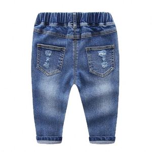 2018 Cheap Kids Children <b>Boys</b> Trousers Pants Wholesale Child Denim Dress Indonesia UK African Suits Cotton <b>Jeans</b> - Product Image 2