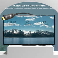 Hot Sale A035 DP1.4 zu HDMI Aktives Glasfaser kabel 5M 8M 10M 15M 20M 25M 30M 4K 60Hz HDMI-Kabel für Notebook-Monitor