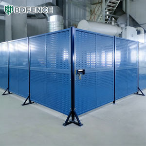 Valla Perforada Galvanizada con Apertura Personalizada |   Barrera de Seguridad de Alta Visibilidad para Línea de Ensamblaje y Logística de Almacén - Product Image 4