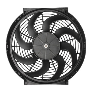 Ventilador Universal para Auto <span class=keywords><strong>de</strong></span> 14 Pulgadas, 12V/24V, 120W, para Sistema <span class=keywords><strong>de</strong></span> <span class=keywords><strong>Aire</strong></span> Acondicionado y Refrigeración <span class=keywords><strong>de</strong></span> PC - Product Image 2