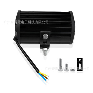 Cob Strobe <b>Work</b> <b>Light</b> 12-24V <b>Led</b> Three Row Off Road Vehicle Spotlights With Switch Control - Product Image 4
