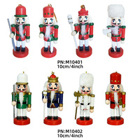 Décoration de Noël de haute qualité, soldat casse-noisette en bois de 7/10 cm pour les cadeaux de Noël