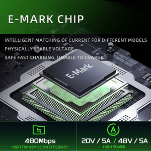 Piva 1.5m RGB hơi thở ánh sáng nhanh chóng sạc Type-C Cáp 5A pd240w Vàng Silicone cho máy tính xách tay đồng nguyên chất tương thích máy tính - Product Image 4