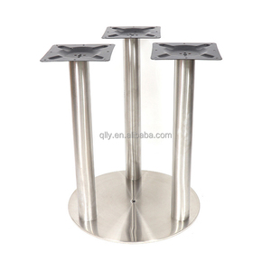 בסיס שולחן מתכת יוקרתי ועמיד במיוחד, נגד נדנוד, בעל יכולת נשיאת משקל, נירוסטה, משטח חלק, מתאים לשולחן אוכל או קפה - Product Image 6