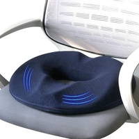 Coussin de siège orthopédique Donut coccyx Coussin mousse à mémoire de forme pour soulager la douleur de grossesse hémorroïde et la sciatique