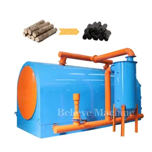 Smokeless Wood Sawdust Carbonization Furnace Short Cooling Time Biochar Charcoal Making Machine