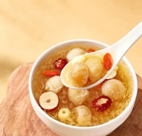 Gedroogde Longan-pulp Natuurlijk zwavelvrij Longan-fruitvlees Zongedroogd pitloos gedroogd fruit Snack voor thee-pap Dessert