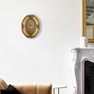 <span class=keywords><strong>Antique</strong></span> Vàng ART Deco hình ảnh Khung 4x6 Vintage <span class=keywords><strong>Bronze</strong></span> nhựa hình bầu dục cho tường treo hoặc Tabletop hiển thị khung ảnh - Product Image 4