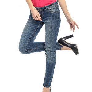 Jeans de Mezclilla para Mujer, Tallas Grandes, Corte Recto, Sostenibles, Personalizables (OEM), de Secado Rápido, Cintura Alta, con Spandex y Algodón, Diseño Moderno y Elegante - Product Image 4