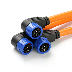 Câble intégré multi-brins circulaire étanche <span class=keywords><strong>2</strong></span>+1+5 broches pour système de communication de batterie de trottinette électrique à énergie nouvelle - Product Image 1