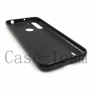 Fabricante al por mayor mate TPU casos suave esmerilado contraportada funda de silicona para teléfono móvil para <span class=keywords><strong>Motorola</strong></span> Moto One Fusion negro - Product Image 3