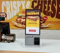 Kiosque de commande automatique, terminal de paiement en libre-service, machine POS avec imprimante thermique pour café, restaurant