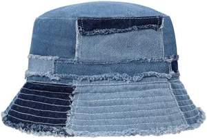 High Quality Blank <b>Men</b> Custom Denim <b>Hat</b> Quick Dry Breathable Embroidery <b>Bucket</b> <b>Hat</b> Design Plain Wholesale - Product Image 3