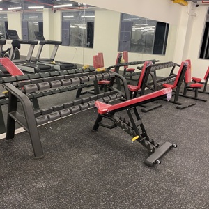 Banc en acier Super Commander <span class=keywords><strong>GM31</strong></span> avec pile de poids de 80 kg pour usage commercial - Product Image 5