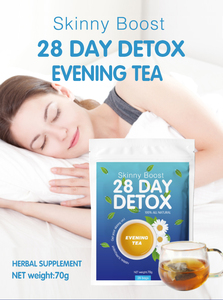 OEM 28day detox NIGHT BOOST 28day detox tea 100% natural health teabag daytime bedill well minceur tea GMP Fabricant - Product Image 4