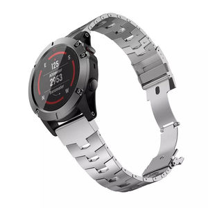 Bracelet en alliage de titane à ajustement rapide Tschick 22mm 26mm pour bracelet de montre solaire Garmin Descent Mk2/Mk2i/Mk1 D2 Bravo <span class=keywords><strong>Charlie</strong></span> Delta PX G1 - Product Image 6