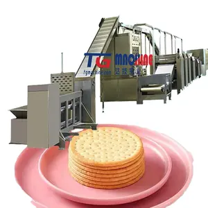 Intelligent recipe management almond biscuit making machine cream biscuit making machine