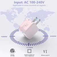 Nouveau chargeur mural USB pliable 20W Mini PD ignifuge 2026 pour téléphone et ordinateur portable