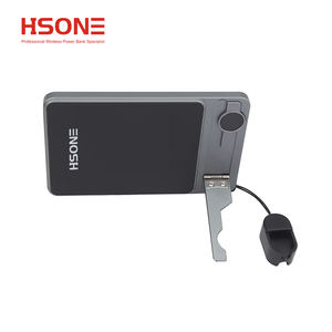 Batterie externe magnétique sans fil 15W/20W à charge rapide, corps en alliage d'aluminium, affichage numérique, support, trou pour cordon LF15 - Product Image 5