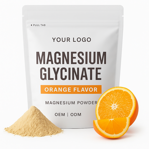 מגנזיום גליcinate תוספת אבקת טעמים טבעיים טבעי תווית תוספת שינה - Product Image 2