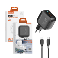 Chargeur de nouvelle génération avec technologie GaN Q162 35W à double port pour téléphone portable et tablette