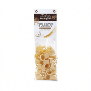 Delizie Tradizionali Pasta Calamarata di Grano Duro Non Raffinato 250g X 10pz Prodotto Italiano Premium in Confezione Essiccata - Product Image 2