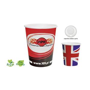 105 Bicchieri di Carta per Pizzeria da 9 Oz, Ecologici e Usa e Getta - Product Image 3