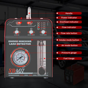 NCFKOS SD407 12V Portátil Automotive Fumaça Vazamento <span class=keywords><strong>Detector</strong></span> Kit Detecção Rápida para Mecânica <span class=keywords><strong>DIY</strong></span> Garagens 1 Ano de Garantia - Product Image 6