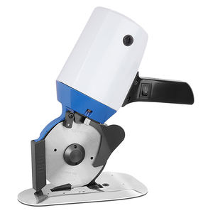Taşınabilir hafif çelik döner bıçak yuvarlak bıçak giysi kesme ile kumaş kesme makinesi yuvarlak bıçak kumaş kesme makinesi - Product Image 3