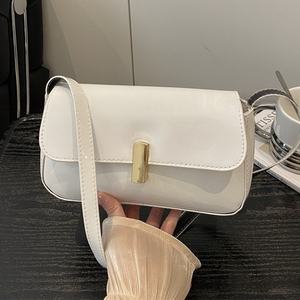 Sacs à bandoulière en cuir PU pour femmes, style vintage, haut de gamme, nouvelle collection 2026, sacs à main de luxe de créateur, petits sacs fourre-tout pour femmes - Product Image 4