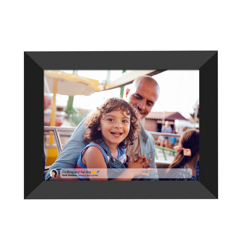 2022 Высококачественная тонкая цифровая фоторамка с сенсорным экраном 10,1 дюйма Wi-Fi облачная цифровая фоторамка