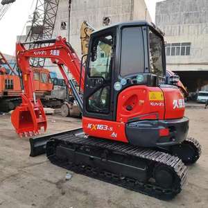 Excellent Quality Kubota KX163-5 Excavator 6 Ton Operating Hydraulic Crawler Kubota KX163-5 for Sale - Product Image 2