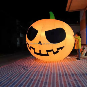 Bơm hơi Khổng Lồ Halloween bí ngô mô hình với ánh sáng cho kỳ nghỉ ngoài trời trang trí - Product Image 5