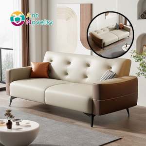 Antnovelty Ensemble de meubles <span class=keywords><strong>lit</strong></span> <span class=keywords><strong>escamotable</strong></span> mural Murphy avec canapé pliant 3 places inclinable électriquement, matelas de salon Guangzhou et <span class=keywords><strong>armoire</strong></span> - Product Image 2