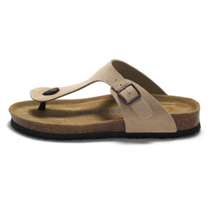 Pantuflas Personalizadas de Moda para Hombre, Sandalias Unisex Deportivas para Exteriores, Resistentes, de Piel Genuina y Gamuza, para Hombre y Mujer - Product Image 4