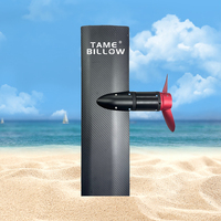 Hydrofoil Booster Multi-fonction Mât Surf Assist Efoil Hydrofoil Assist Hélice pour Waterplay