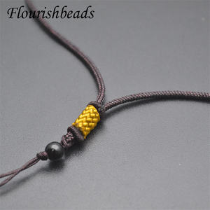 <span class=keywords><strong>Cordón</strong></span> <span class=keywords><strong>de</strong></span> Hilo Marrón Ajustable <span class=keywords><strong>de</strong></span> 80 cm y 2 mm <span class=keywords><strong>de</strong></span> Grosor, <span class=keywords><strong>Precio</strong></span> <span class=keywords><strong>de</strong></span> Fábrica, para Colgante - Product Image 2