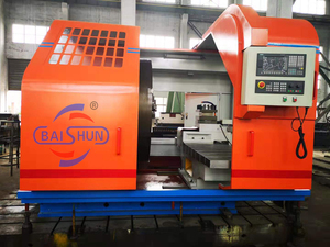 플랜지 가공 및 선삭 전문 고정밀 대형 바닥형 CNC 페이스 선반 - Product Image 6